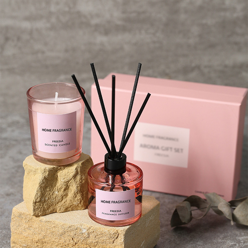 Home Fragrance Reed Diffuser - Set Regalo Premium con Diffusore a
