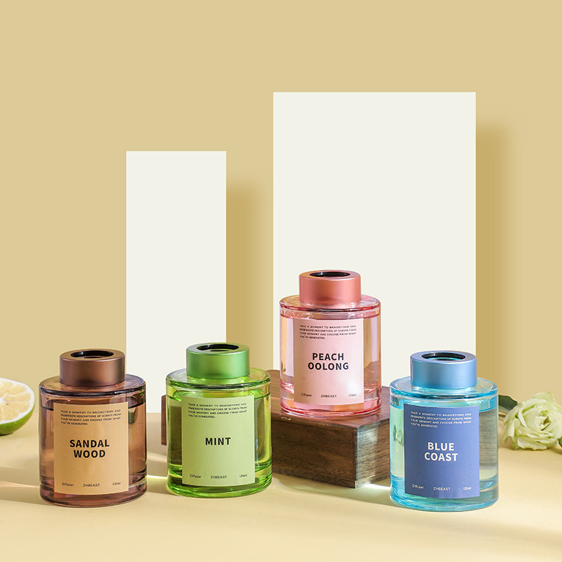 Home Fragrance Reed Diffuser - Set Diffusore a Bastoncini da 120ml