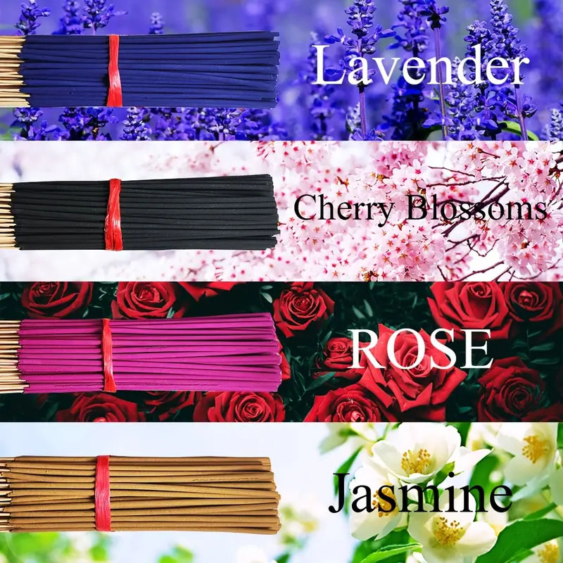 Home Fragrance Incense - 80/200 bastoncini di incenso naturale: decorazioni