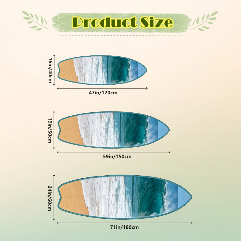 Home Fragrance Ocean Breeze - Tappeto a Forma di Tavola da