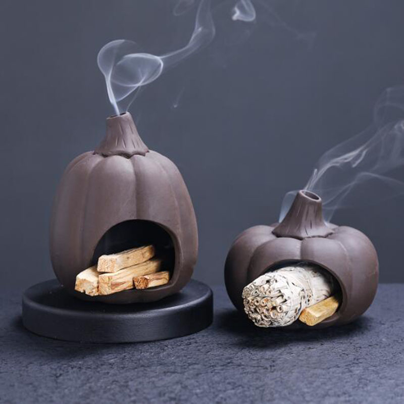 Home Fragrance Incense - Argilla viola Salvia bianca Stufa Creativa