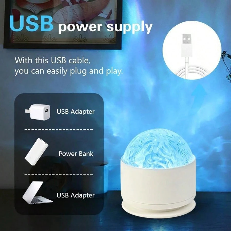 Lampada proiettore 2 in 1 con  - Home Fragrance Ocean Breeze recensione e prezzo