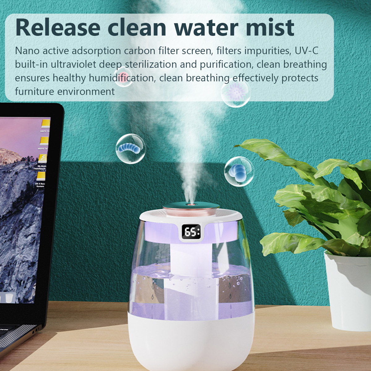 Umidificatore da 1,3 litri Dop - Home Fragrance Organic recensione e prezzo